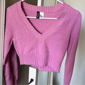 Cropped sweater